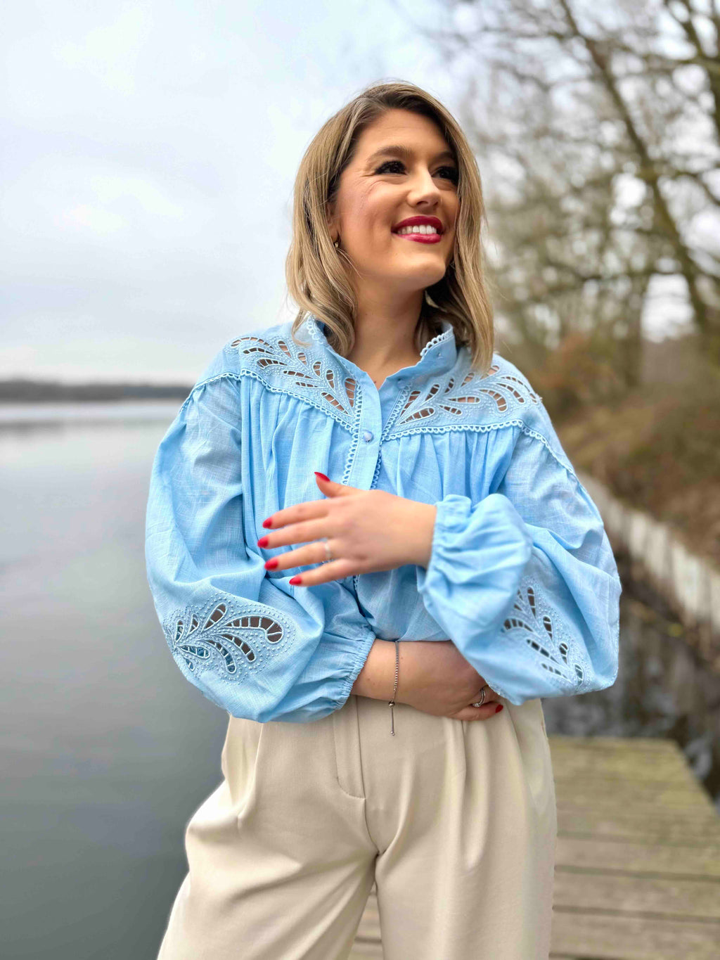 Blouse Baby Blue