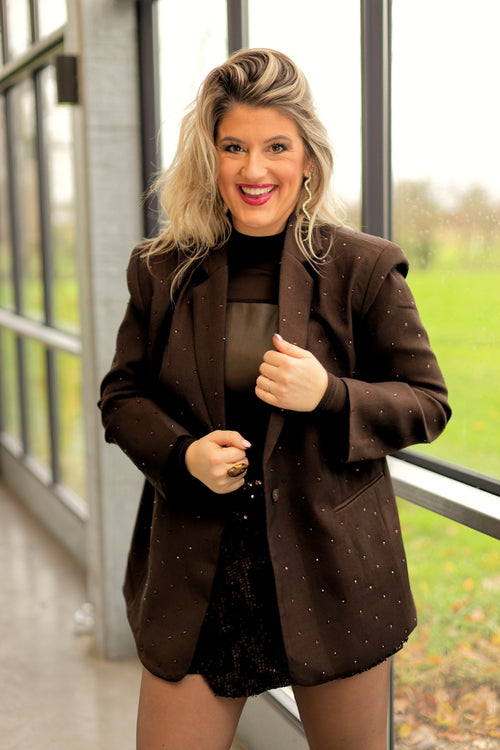 Blazer à Strass