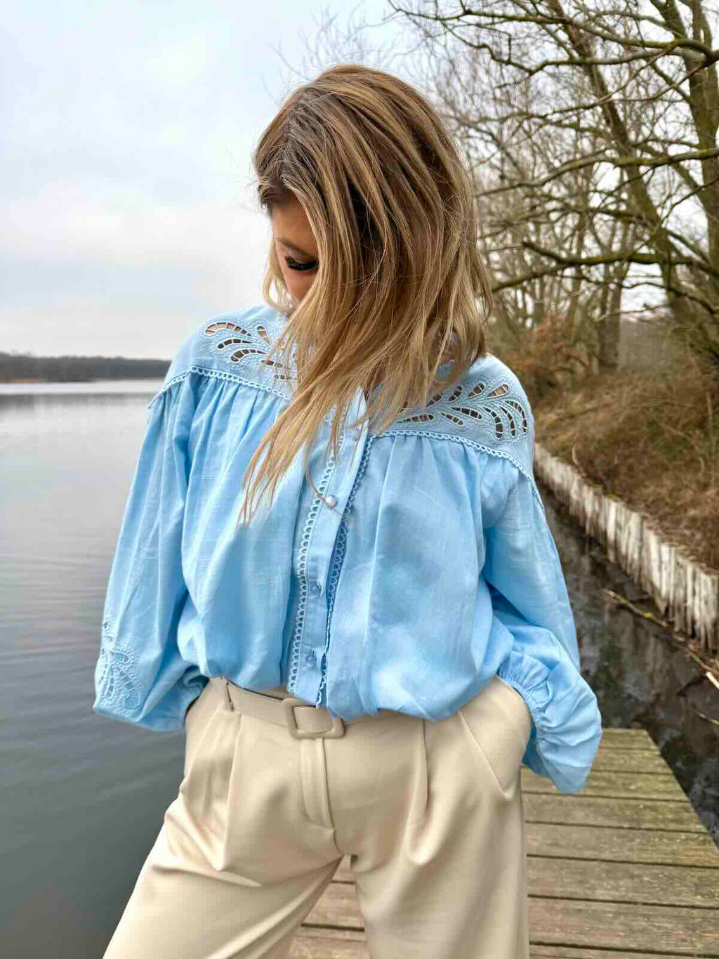 Blouse Baby Blue