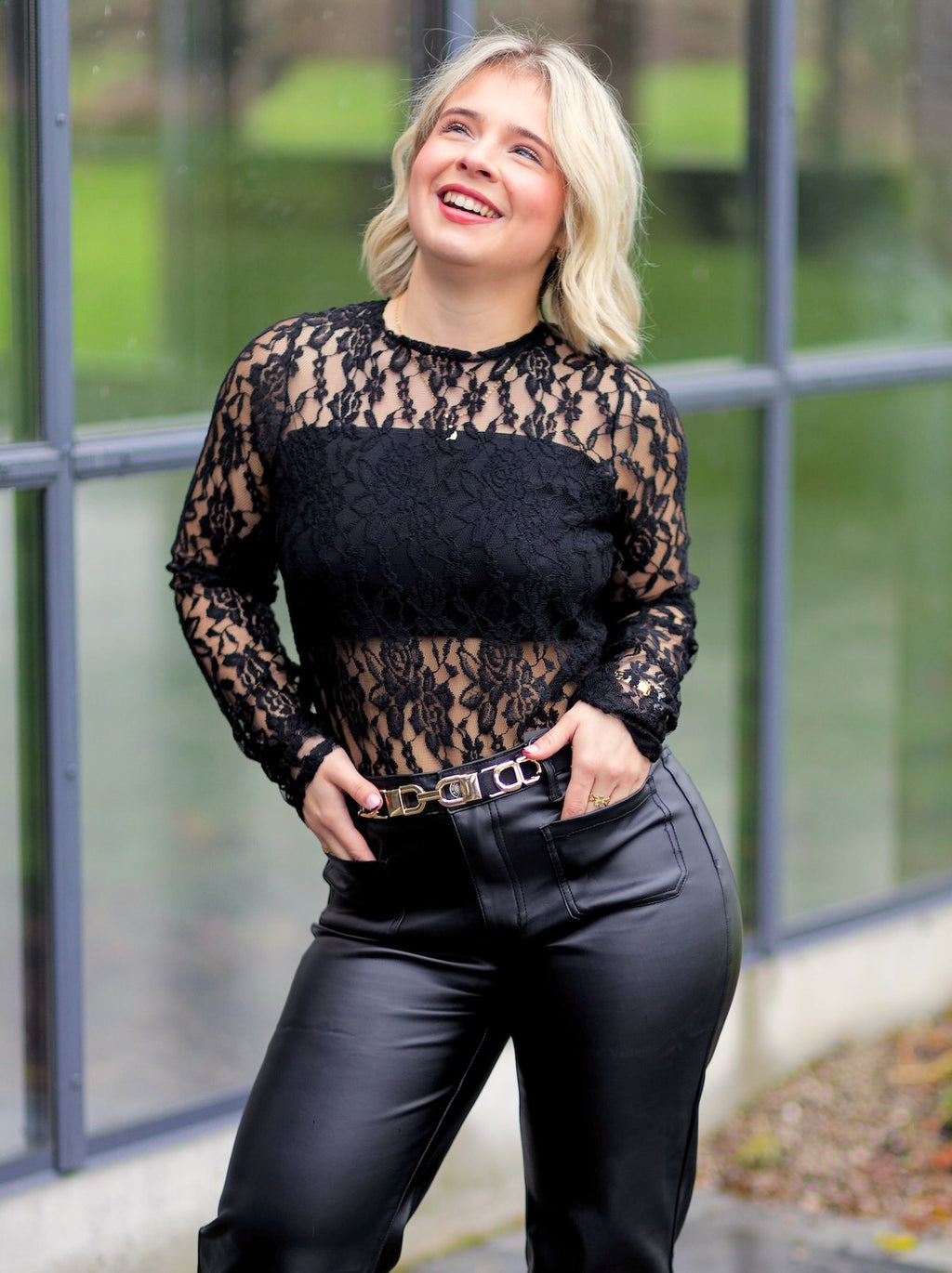 Body Dentelle Noeud au Dos