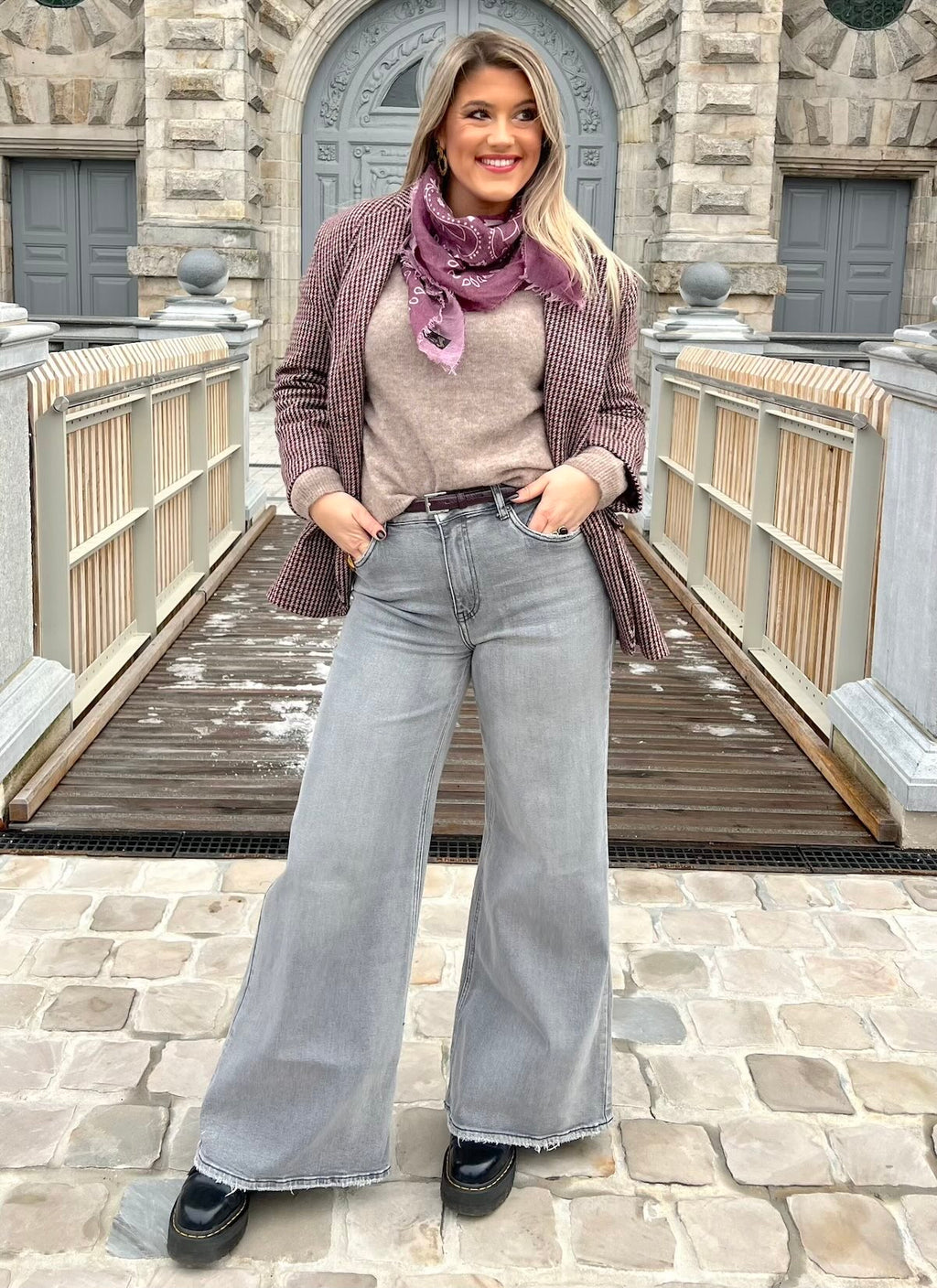 Blazer Pied de Poule