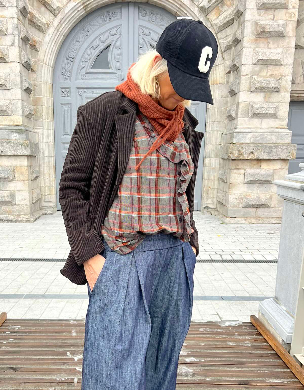 Chemise à Grands Carreaux